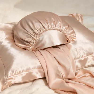 100 mulberry silk bonnet