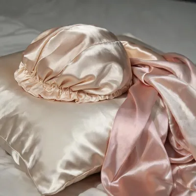 mulberry silk bonnet for long hair